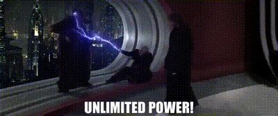 unlimited power gif|Sith Lord Unlimited Power GIF by Star Wars